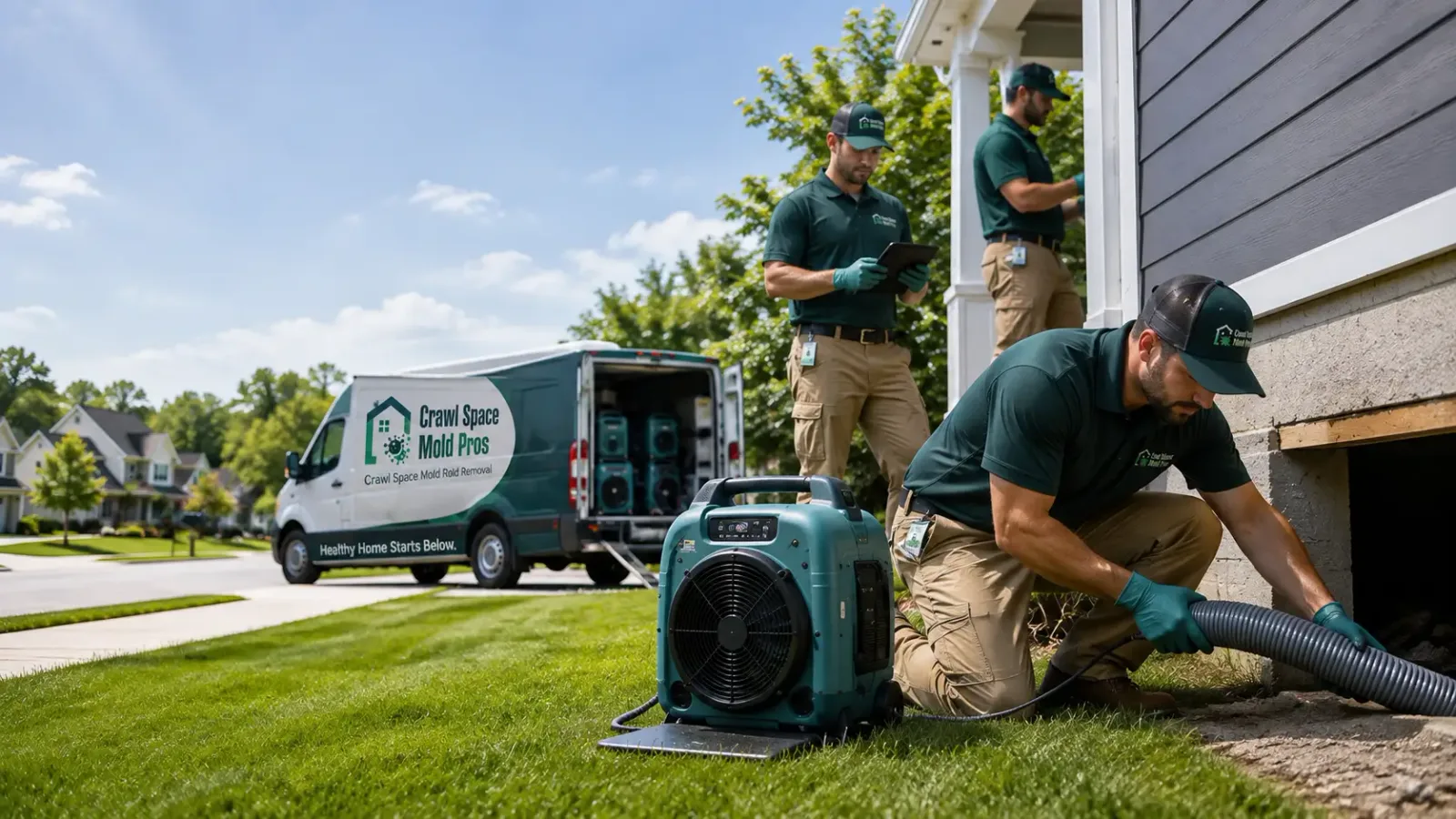 Crawl Space Mold Removal in Winona, OH
